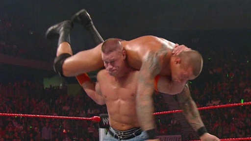 pictures of john cena and randy orton. John Cena and Randy Orton