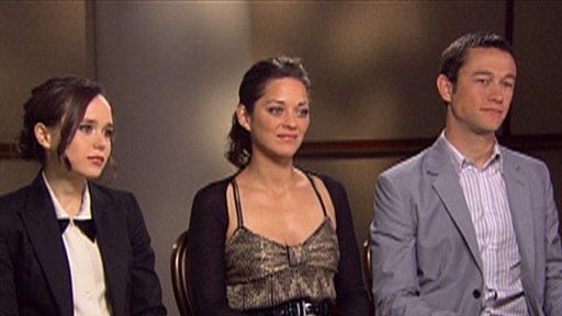 Ellen Page, Marion Cotillard & Joseph Gordon-Levitt Talk 'Incept Video