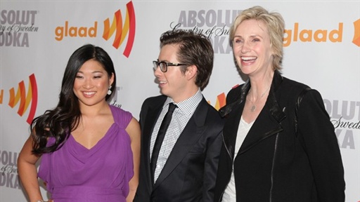 2010 LA GLAAD Media Awards Red Carpet: 'Glee' Is Glad for Honor Video