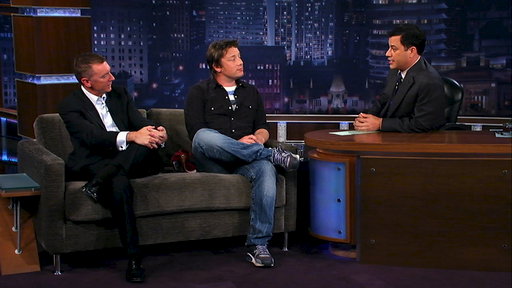 Jaime and John on Jimmy Kimmel Live