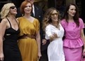 On the Set of 'Sex & The City 2': The Fab Four Reunite picture