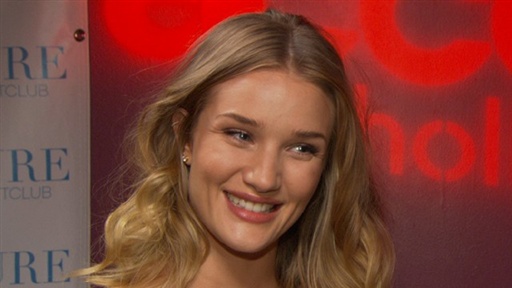Rosie Huntington-Whiteley Talks 'Transformers 3' Video