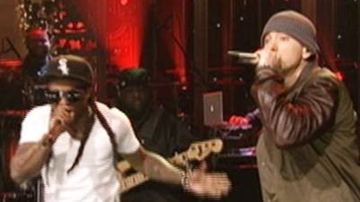 eminem and lil wayne snl. Eminem, Lil Wayne On SNL