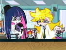 Panty and Stocking with Garterbelt | Season 1 Episode 2 | The Turmoil of the Beehive; Sex and the Daten City