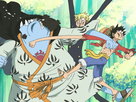 One Piece | Season 11 Episode 549 | A Rift Opens up! Luffy vs. Jimbei!