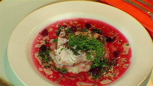 Poached Halibut