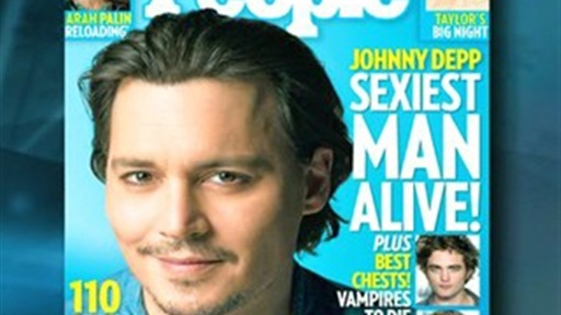 People's Sexiest Man: Johnny Depp
