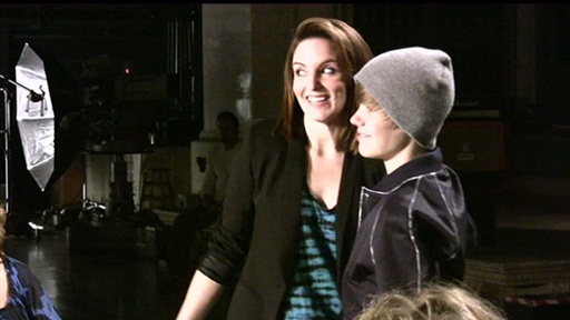 Backstage: Tina Fey and Justin Bieber Promo Video