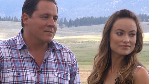 Jon Favreau & Olivia Wilde Saddle up With 'Cowboys & Aliens' Video